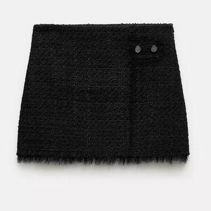 ZARA Tweed Mini Skirt